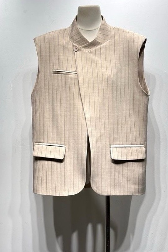 Gilets Femme Beige Osley - Mochy G15532 Efashion Paris