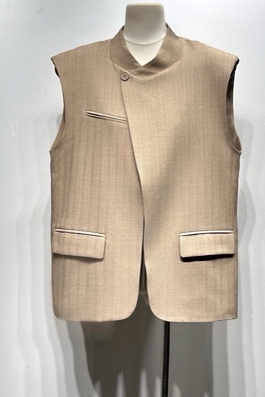 Gilets Femme Beige Osley - Mochy G15532 Efashion Paris