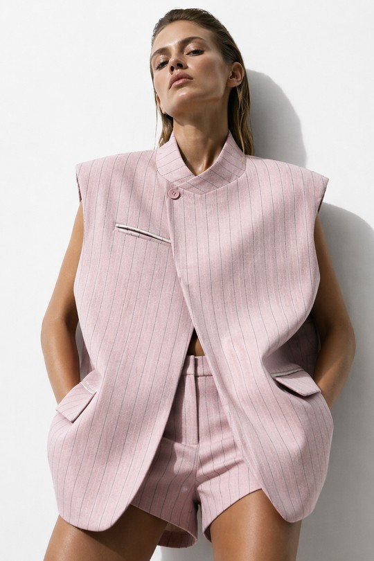 Gilets Femme Beige Osley - Mochy G15532 Efashion Paris