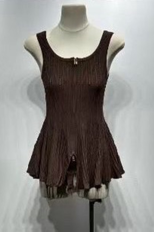 Tops Femme Moutarde Osley - Mochy PL11137 Efashion Paris