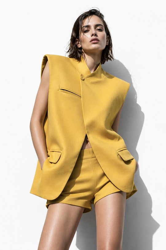 Gilets Femme Beige Osley - Mochy G15215 Efashion Paris