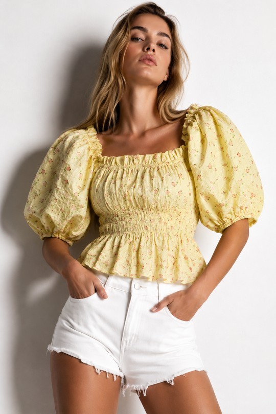 Tops Femme Blanc Osley - Mochy H15651 Efashion Paris