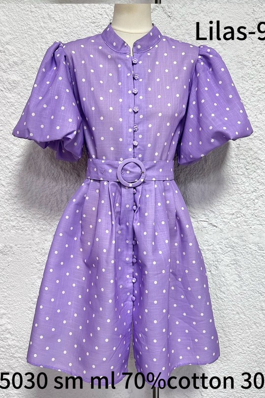 Short dresses Women Lilac Osley - Mochy R15030 Efashion Paris
