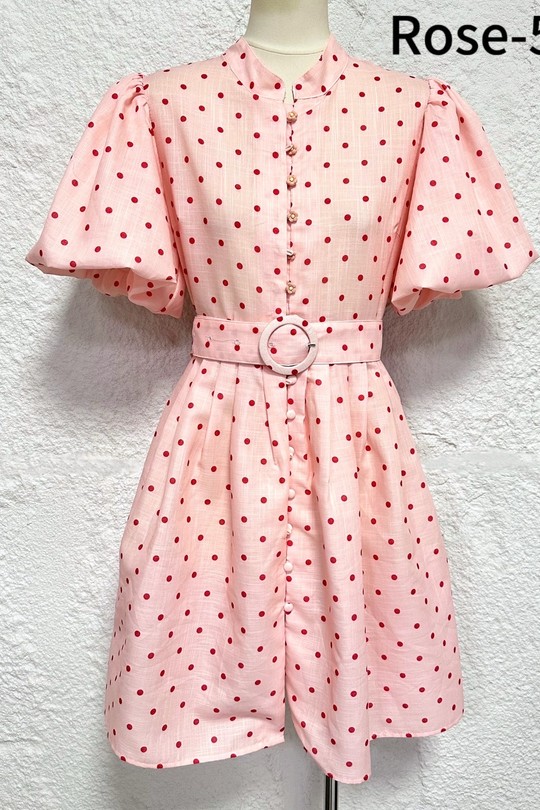 Short dresses Women Lilac Osley - Mochy R15030 Efashion Paris