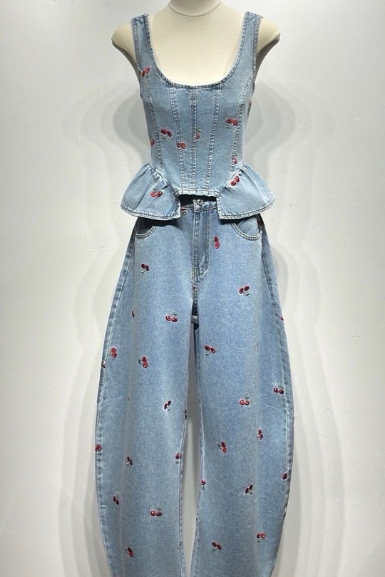 Ensembles Femme Bleu Osley - Mochy EC15181-1 Efashion Paris