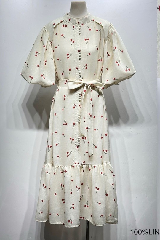 Robes longues Femme Beige Osley - Mochy R15897 Efashion Paris