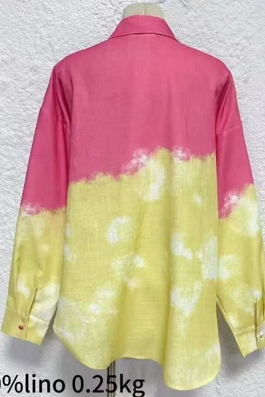 Chemises Femme Jaune clair Osley - Mochy H10935 Efashion Paris