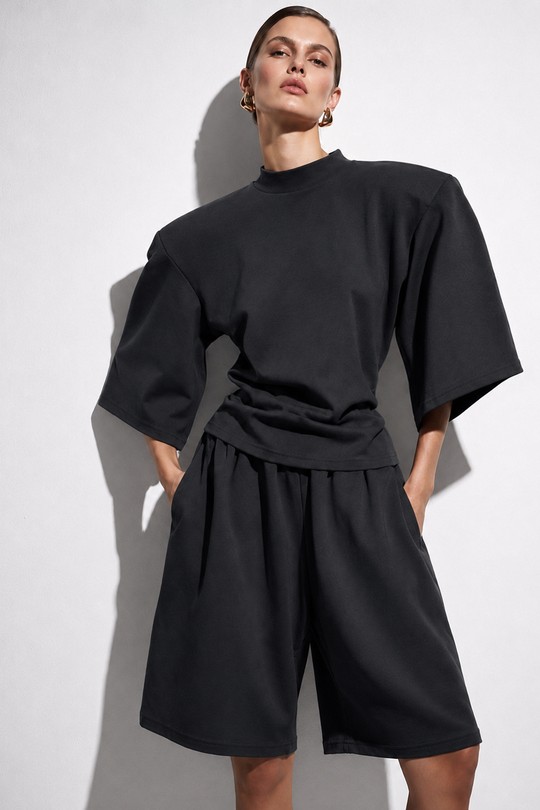 Ensembles Femme Noir Osley - Mochy EC15869 Efashion Paris