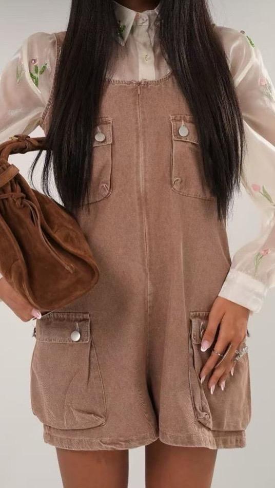 Combinaisons Femme Choco Osley - Mochy CB10956 #c Efashion Paris