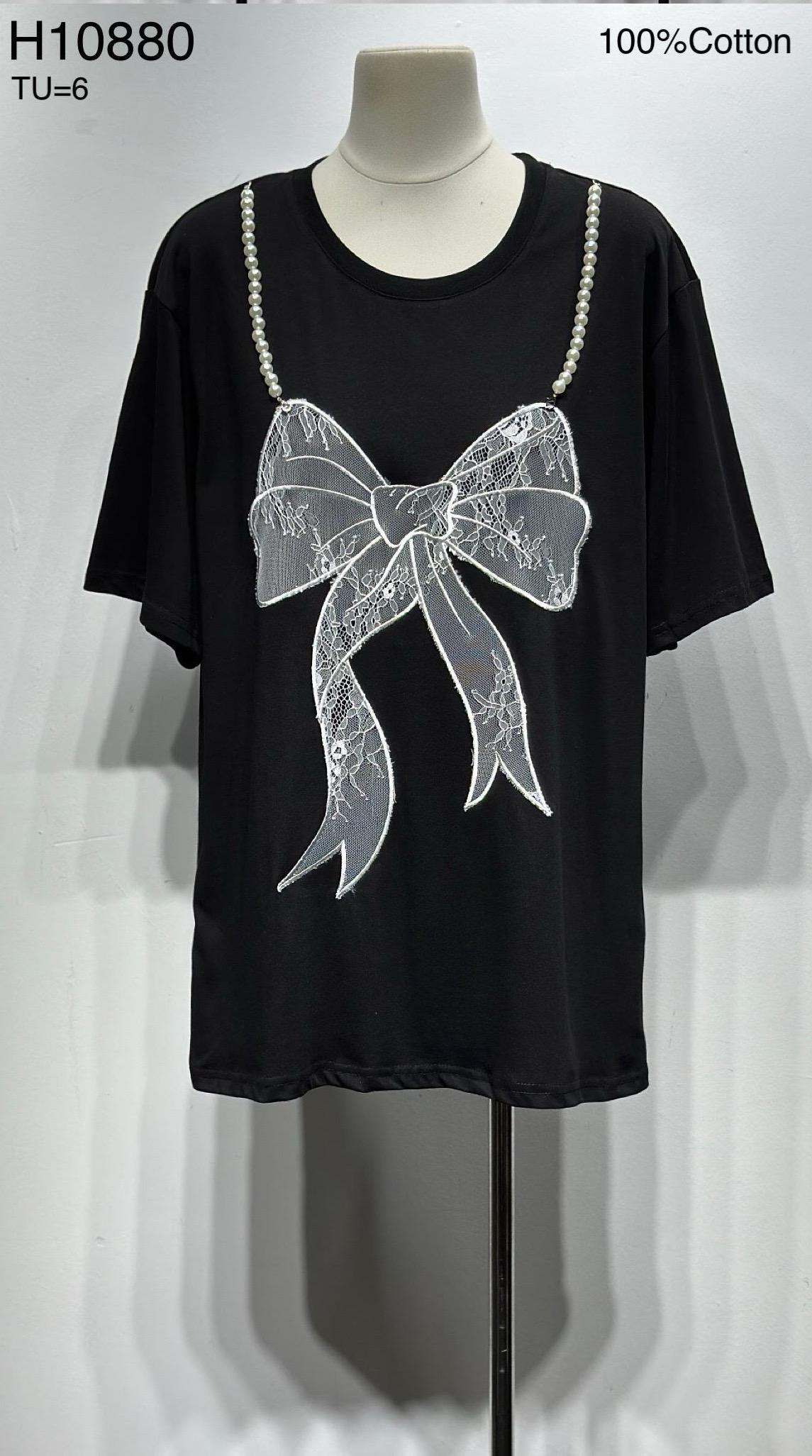 T-shirts Femme Noir Osley - Mochy H10880 #c Efashion Paris