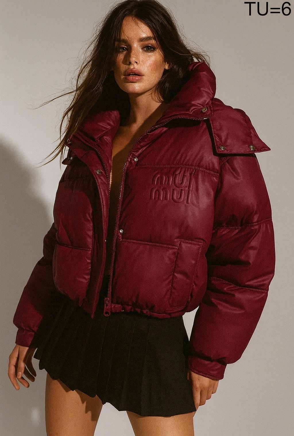 Doudounes Femme Bordeaux Osley - Mochy D7011 #c Efashion Paris