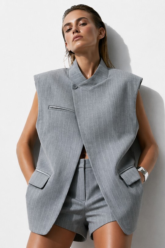 Gilets Femme Beige Osley - Mochy G15532 #c Efashion Paris