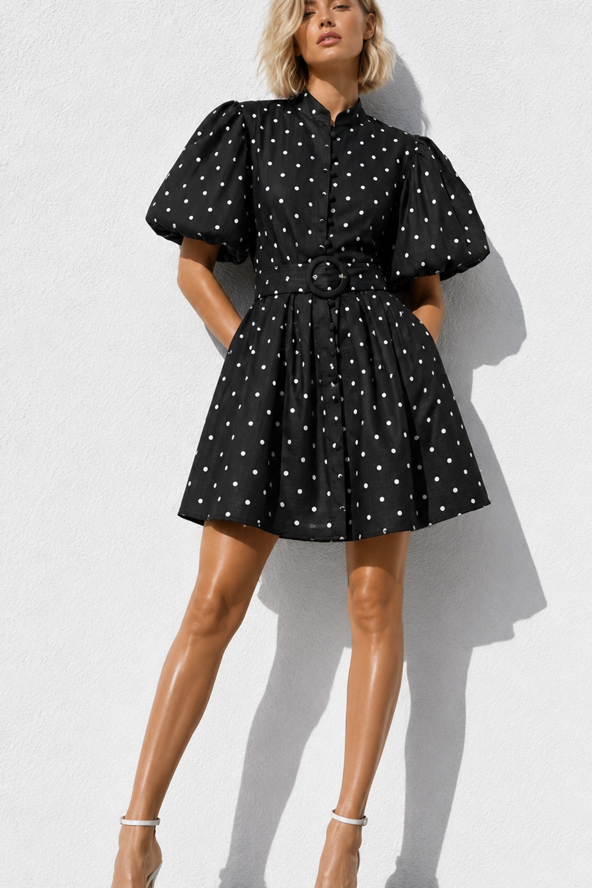 Short dresses Women Lilac Osley - Mochy R15030 #c Efashion Paris