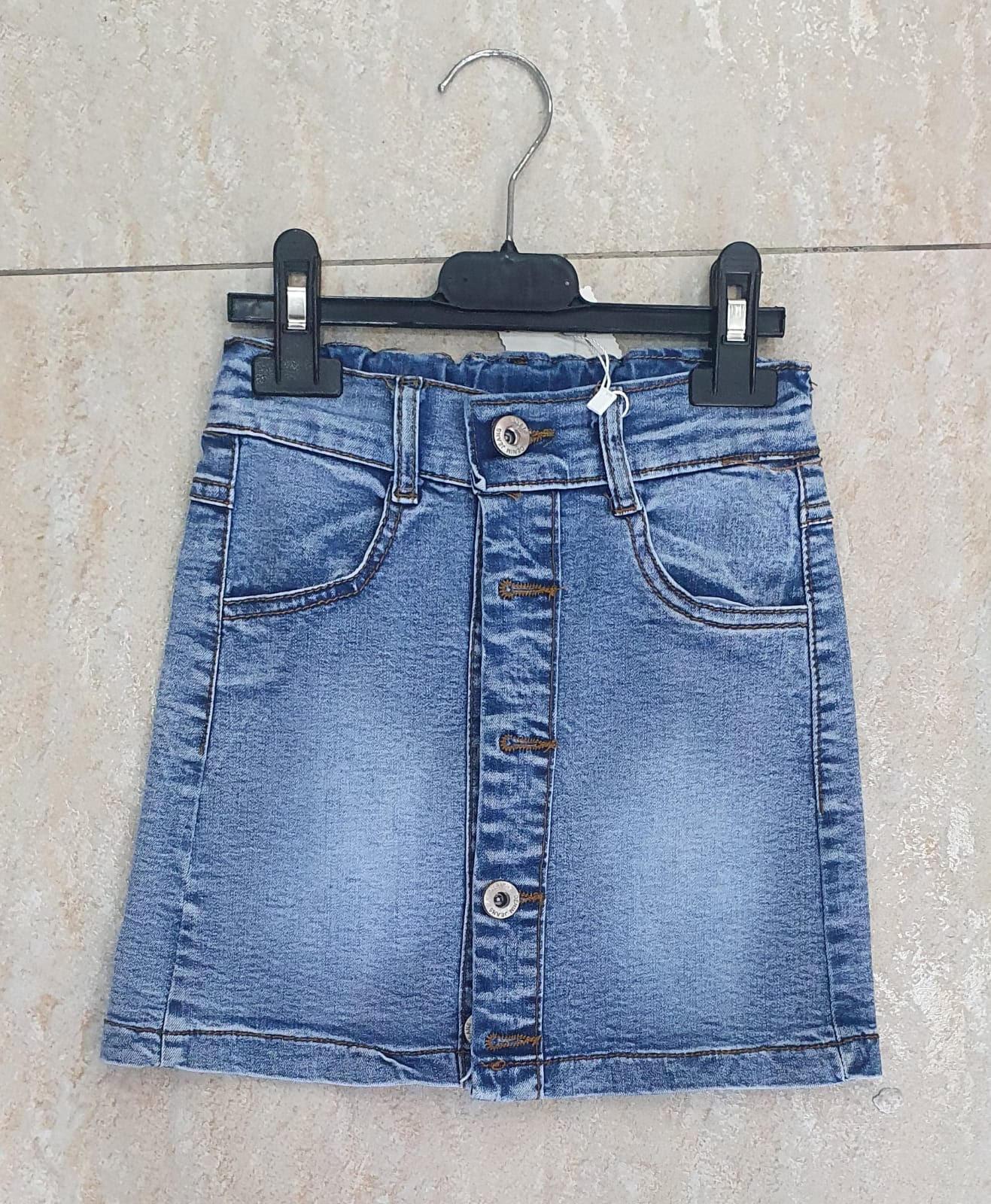 Bas Enfant & Bébé  Bleu ciel LOLILOL  JUPE BOUTON #c Efashion Paris