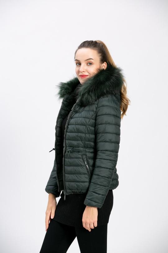 Doudounes Femme Vert sapin CMP55 / DIX-ONZE A085V.SAPIN Efashion Paris