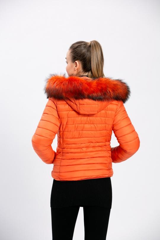 Doudounes Femme Orange CMP55 / DIX-ONZE A085ORANGE Efashion Paris