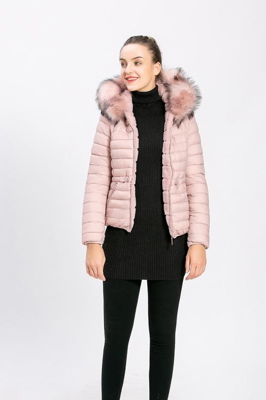 Doudounes Femme Rose CMP55 / DIX-ONZE A085ROSE Efashion Paris