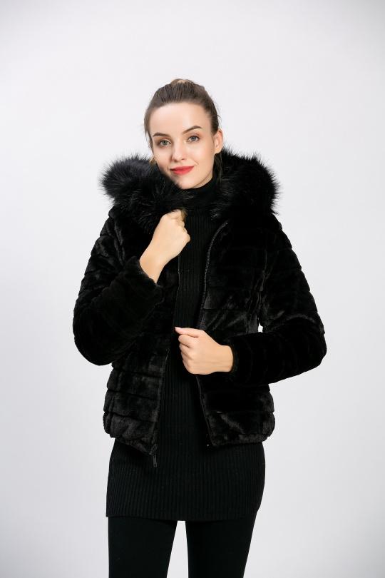 Doudounes Femme Noir CMP55 / DIX-ONZE A085NOIR Efashion Paris