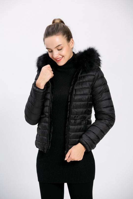 Doudounes Femme Noir CMP55 / DIX-ONZE A085NOIR Efashion Paris