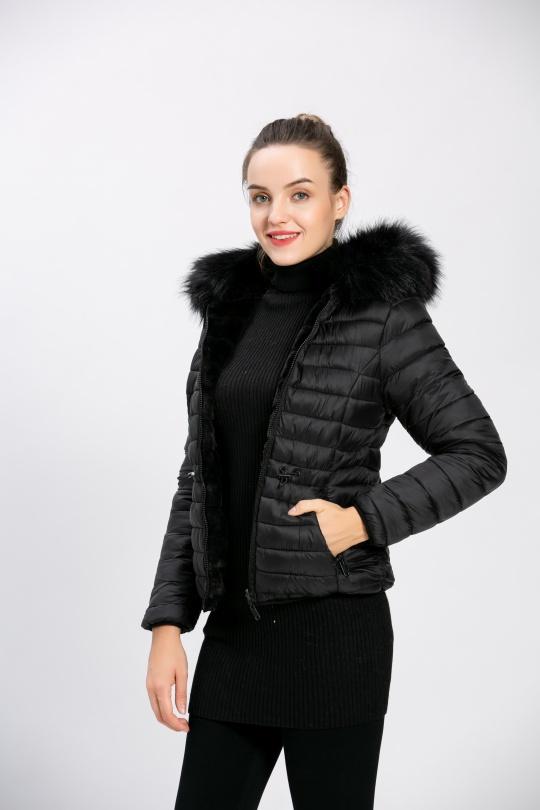 Doudounes Femme Noir CMP55 / DIX-ONZE A085NOIR Efashion Paris
