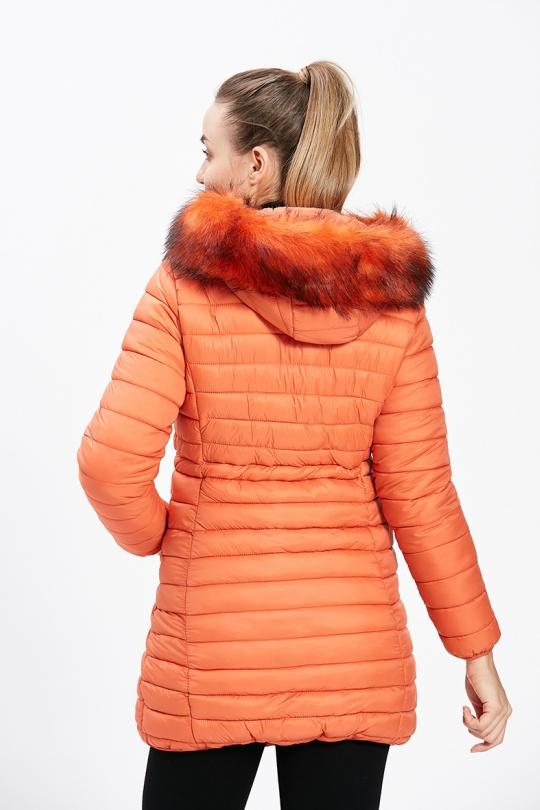 Doudounes Femme Orange CMP55 / DIX-ONZE A086ORANGE Efashion Paris