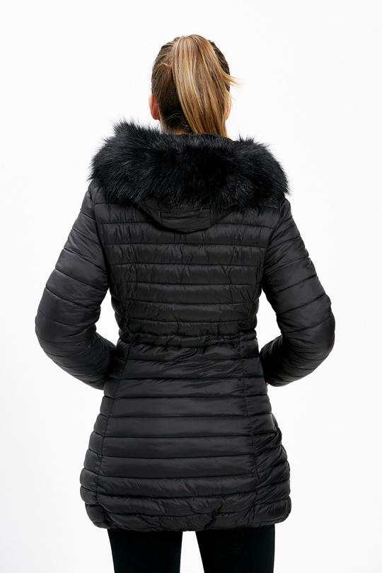 Doudounes Femme Noir CMP55 / DIX-ONZE A086NOIR Efashion Paris