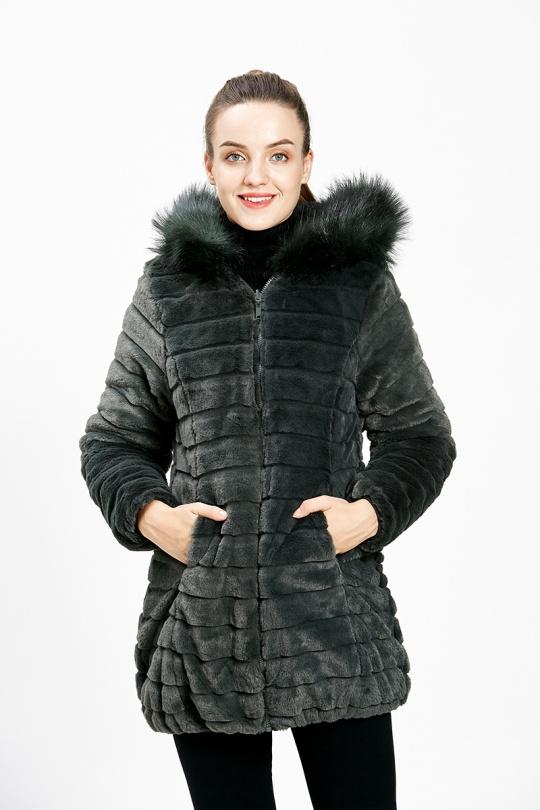 Doudounes Femme Vert sapin CMP55 / DIX-ONZE A086V.SAPIN Efashion Paris