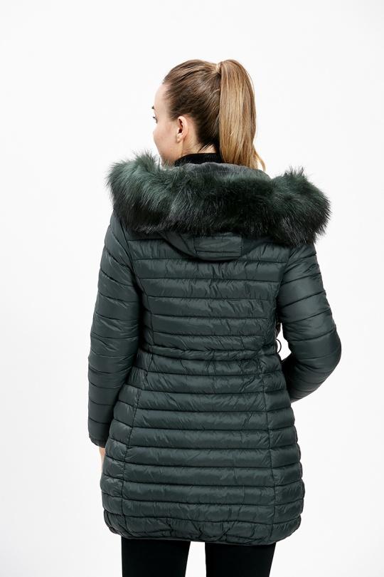 Doudounes Femme Vert sapin CMP55 / DIX-ONZE A086V.SAPIN Efashion Paris