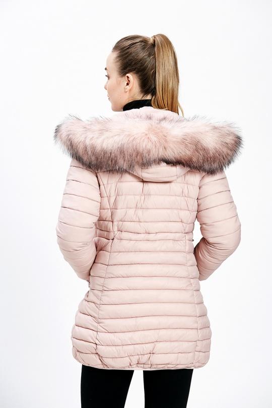 Doudounes Femme Rose CMP55 / DIX-ONZE A086ROSE Efashion Paris