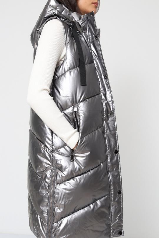 Doudounes Femme Gris CMP55 / DIX-ONZE A117G Efashion Paris