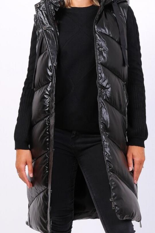 Doudounes Femme Noir CMP55 / DIX-ONZE A117N Efashion Paris