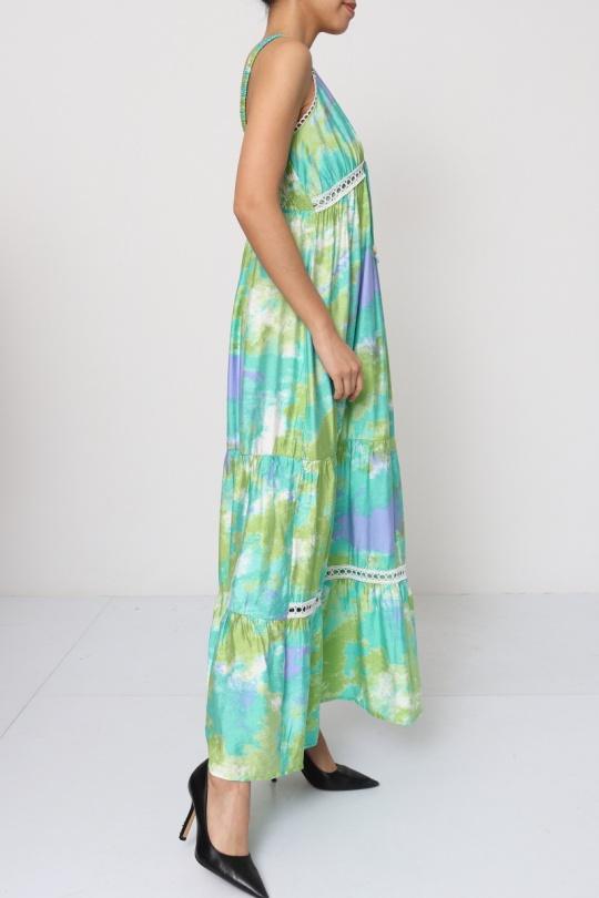 Vestidos largos Mujer Green CMP55 / DIX-ONZE NY008V Efashion Paris