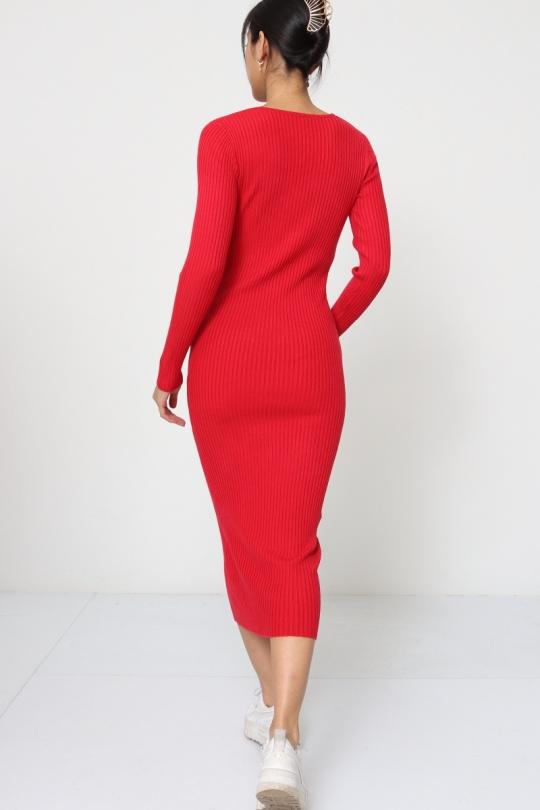 Robes mi-longues Femme Bic CMP55 / DIX-ONZE 8207 Efashion Paris