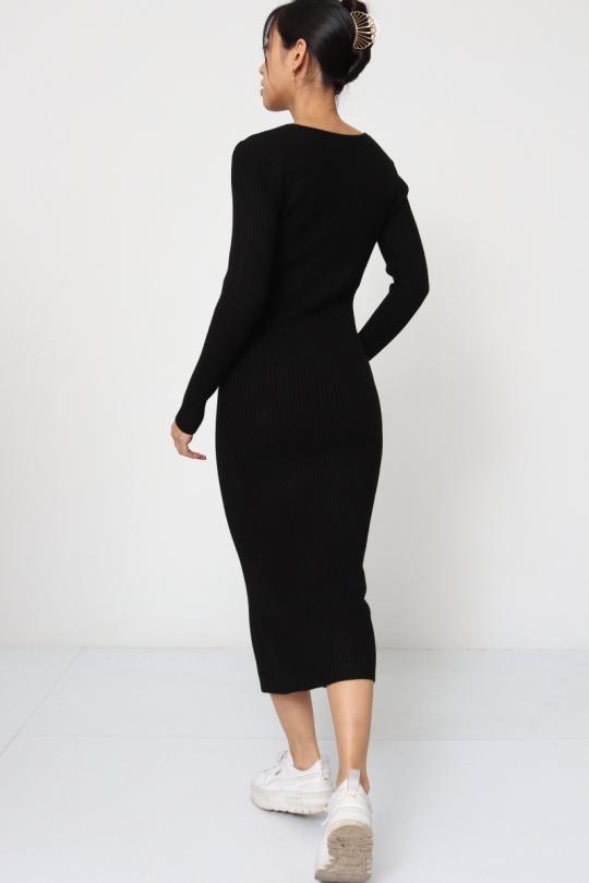 Robes mi-longues Femme Bic CMP55 / DIX-ONZE 8207 Efashion Paris