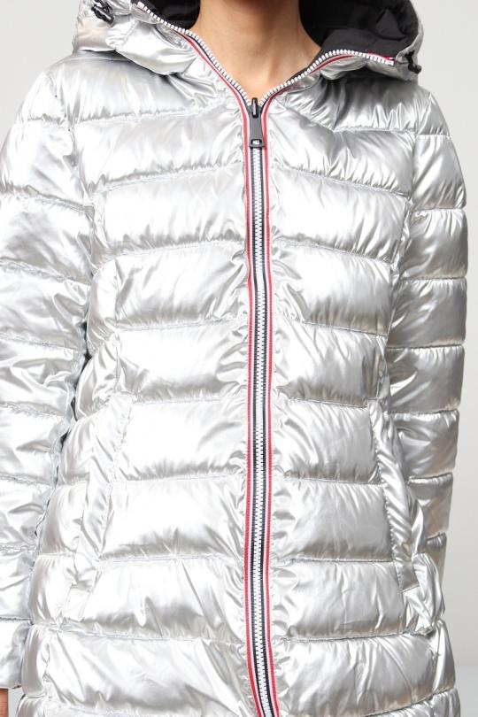 Doudounes Femme Argent CMP55 / DIX-ONZE A121A Efashion Paris