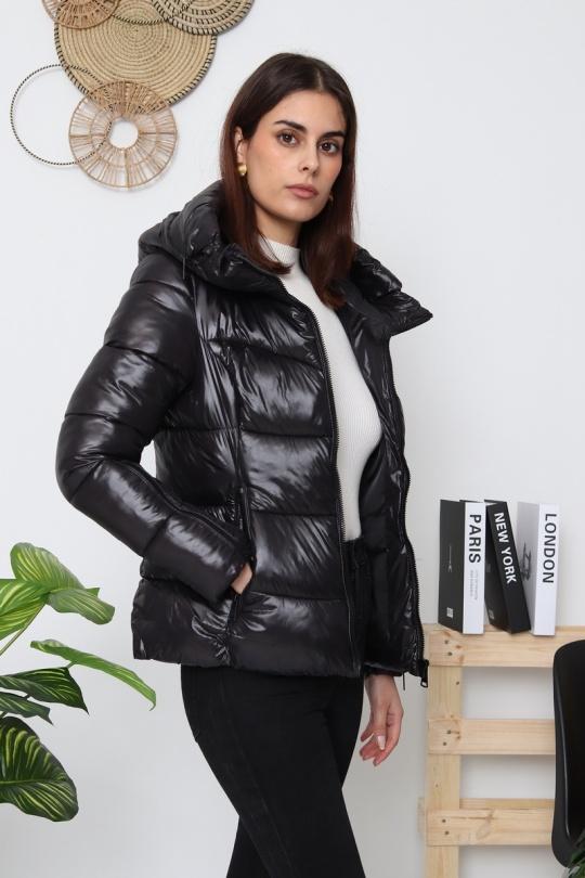 Doudounes Femme Noir CMP55 / DIX-ONZE A120 Efashion Paris