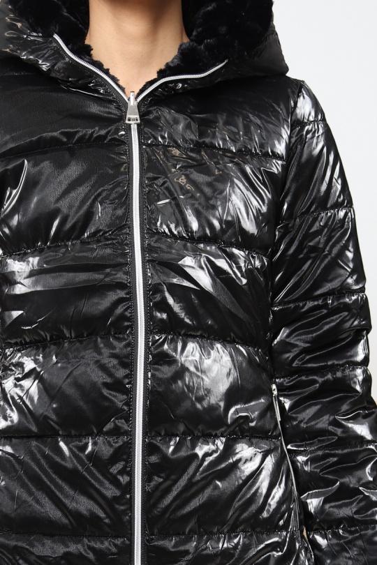 Doudounes Femme Noir CMP55 / DIX-ONZE GS098 Efashion Paris