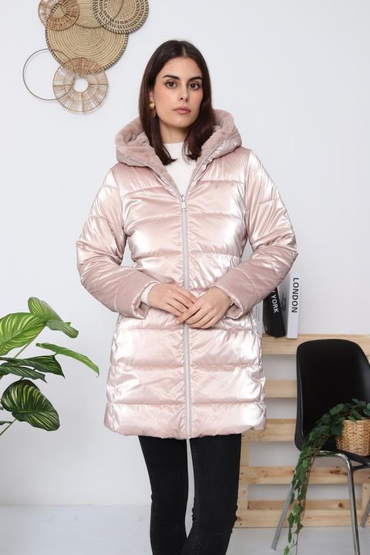 Doudounes Femme Noir CMP55 / DIX-ONZE GS098 Efashion Paris