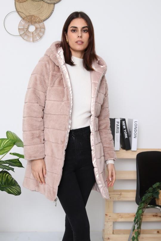 Doudounes Femme Noir CMP55 / DIX-ONZE GS098 Efashion Paris