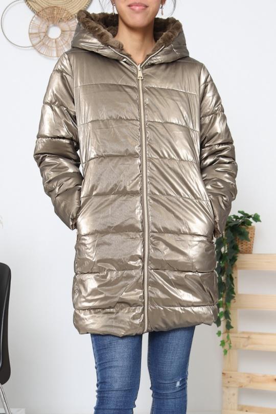 Doudounes Femme Noir CMP55 / DIX-ONZE GS098 Efashion Paris