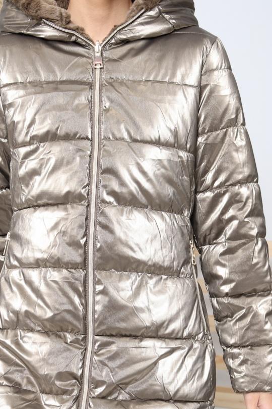 Doudounes Femme Noir CMP55 / DIX-ONZE GS098 Efashion Paris