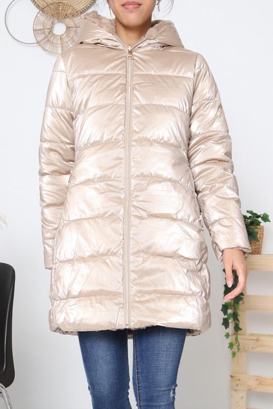 Doudounes Femme Noir CMP55 / DIX-ONZE GS098 Efashion Paris