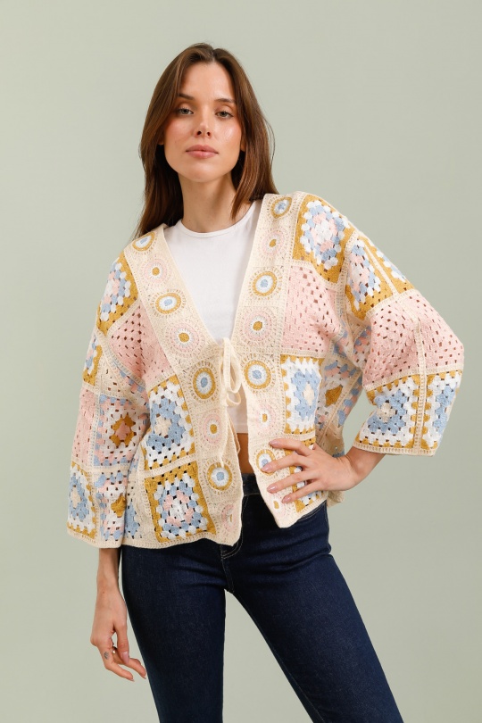 Cardigans Women Multicolor CMP55 / DIX-ONZE JSN1109 BEIGE Efashion Paris