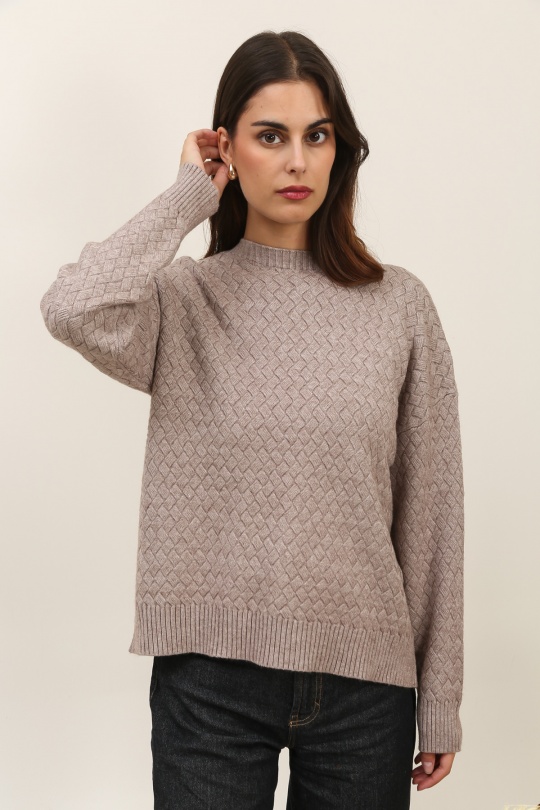 Pulls Femme Couleurs mélangées CMP55 / DIX-ONZE KL1893 Efashion Paris