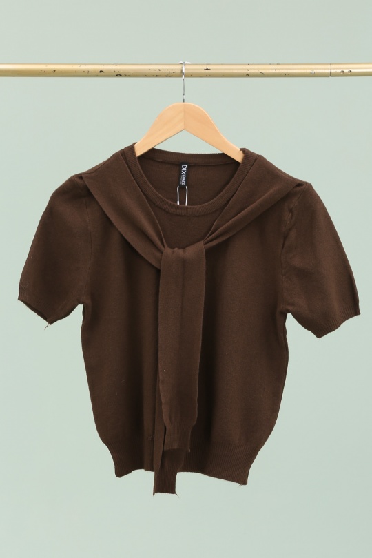Jerséis Mujer Brown CMP55 / DIX-ONZE 308 CHOCO Efashion Paris