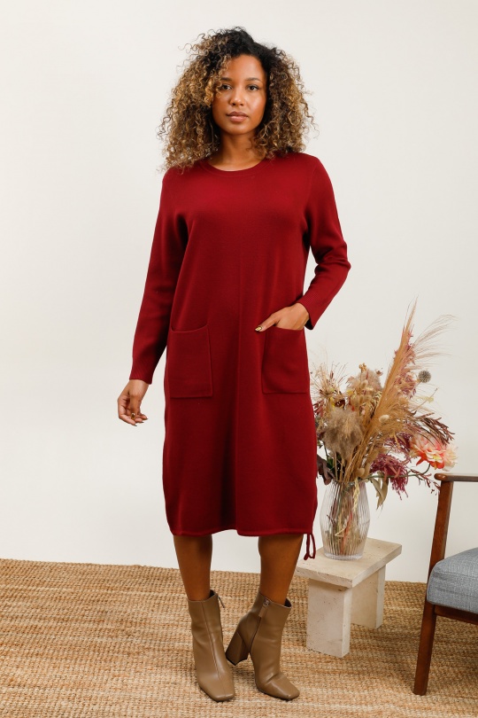 Robes mi-longues Femme Couleurs mélangées CMP55 / DIX-ONZE TC065 Efashion Paris