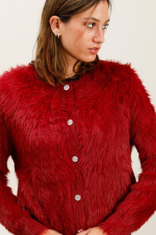 Gilets Femme Couleurs mélangées CMP55 / DIX-ONZE KL1881 Efashion Paris
