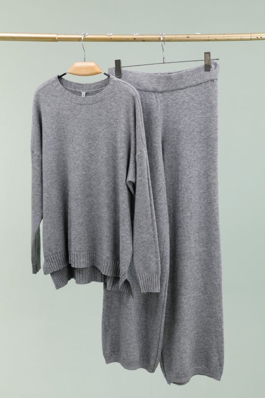 Ensembles Femme Gris CMP55 / DIX-ONZE 8577AB Efashion Paris