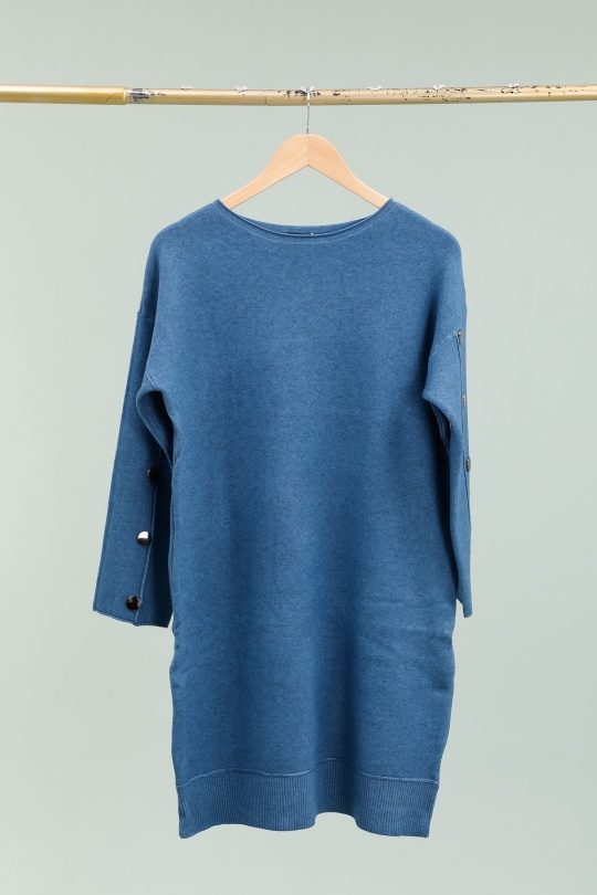 Abiti al polpaccio Donna Colori mescolati CMP55 / DIX-ONZE TC073 Efashion Paris
