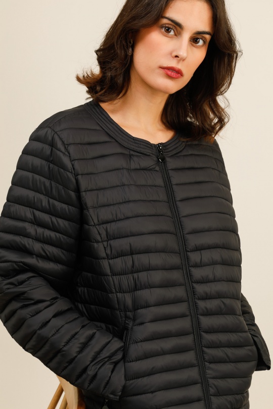 Doudounes Femme Noir CMP55 / DIX-ONZE GS036 Efashion Paris
